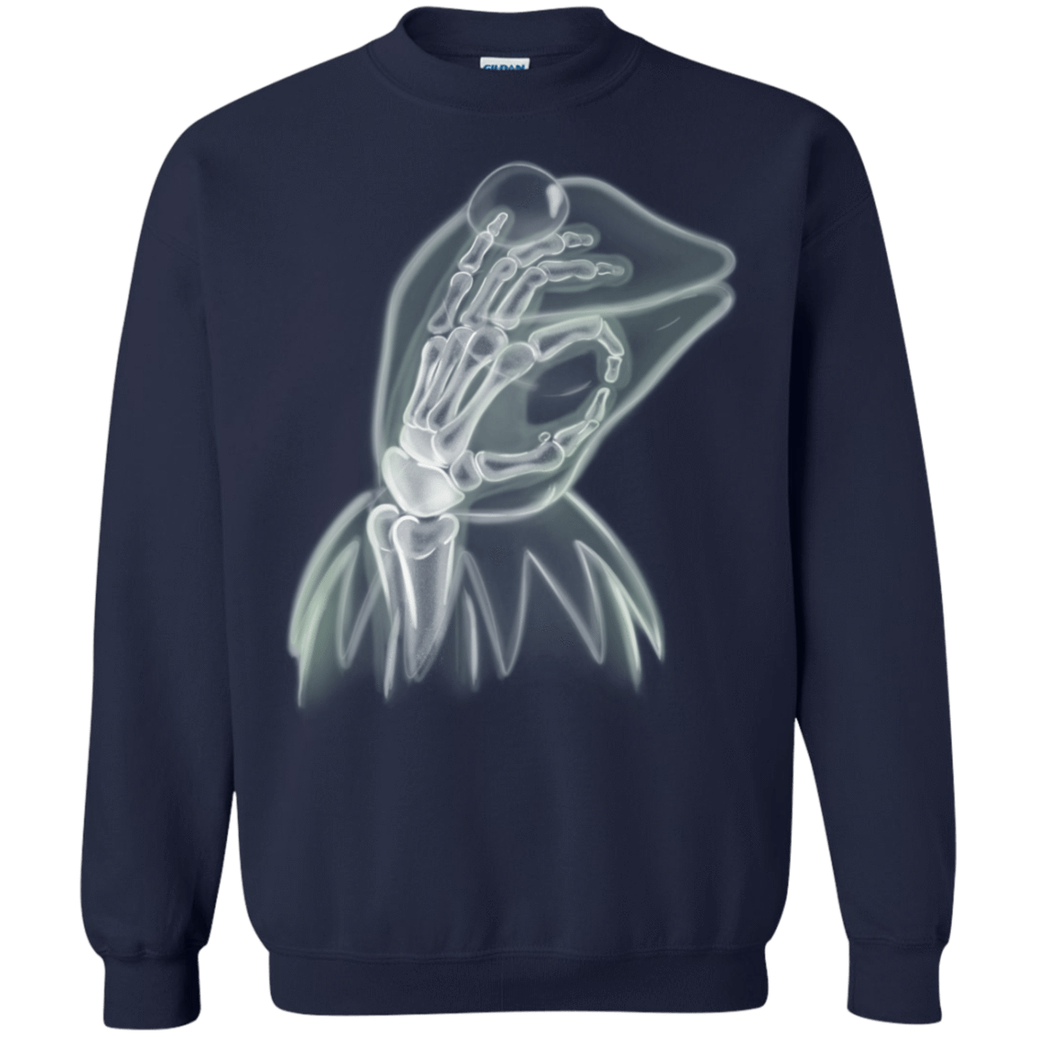 Sweatshirts Navy / S Kermit the Troll Crewneck Sweatshirt