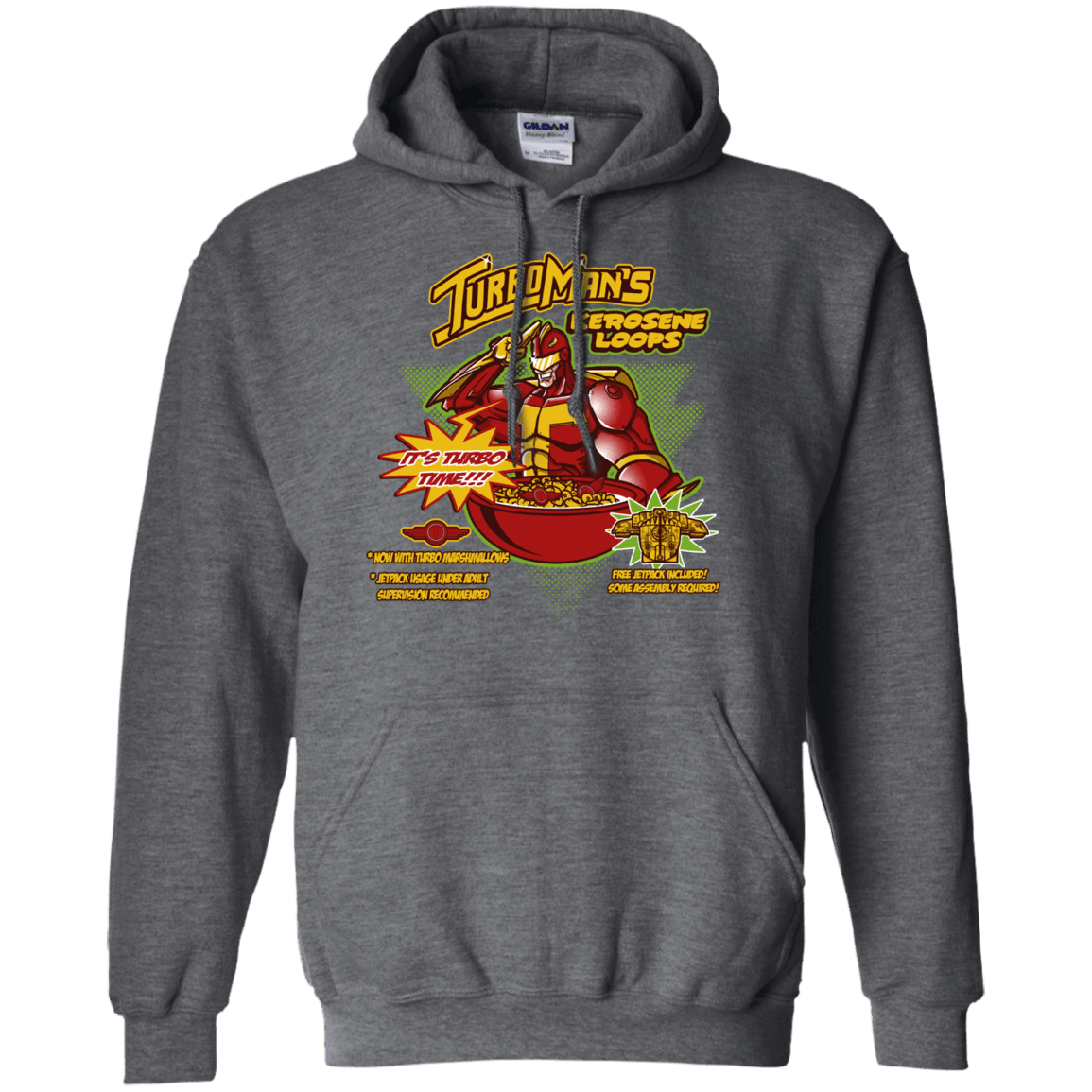 Sweatshirts Dark Heather / S Kerosene Loops Pullover Hoodie