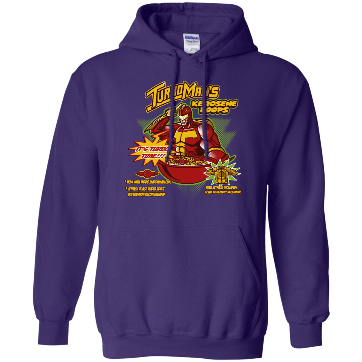 Sweatshirts Purple / S Kerosene Loops Pullover Hoodie