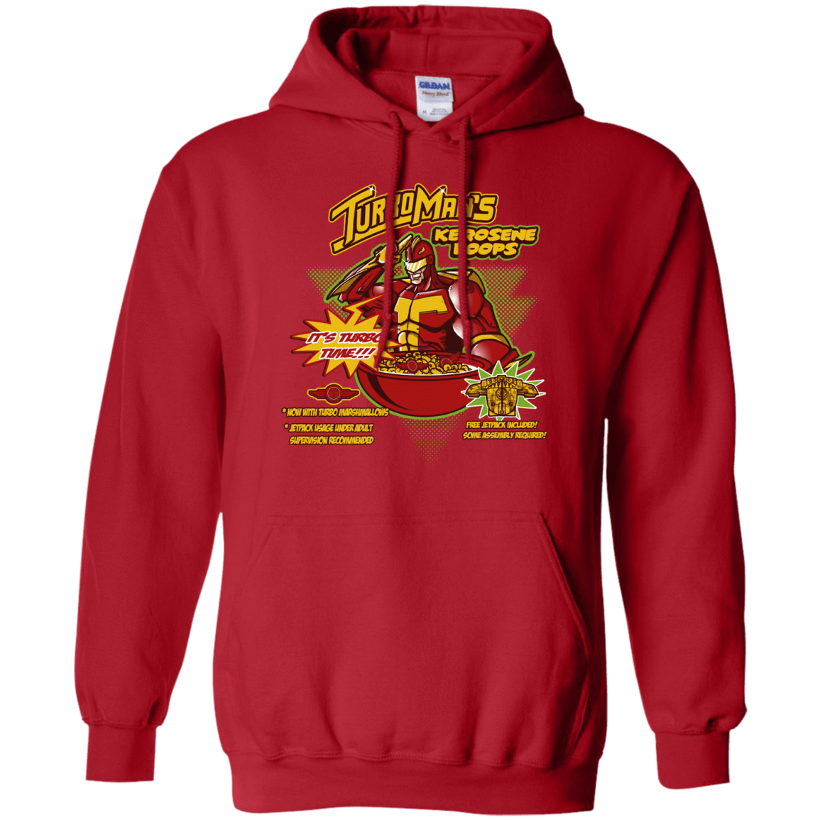 Sweatshirts Red / S Kerosene Loops Pullover Hoodie