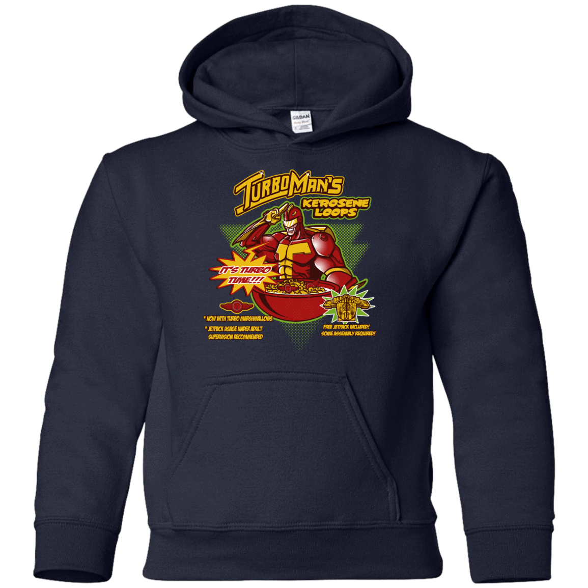 Sweatshirts Navy / YS Kerosene Loops Youth Hoodie