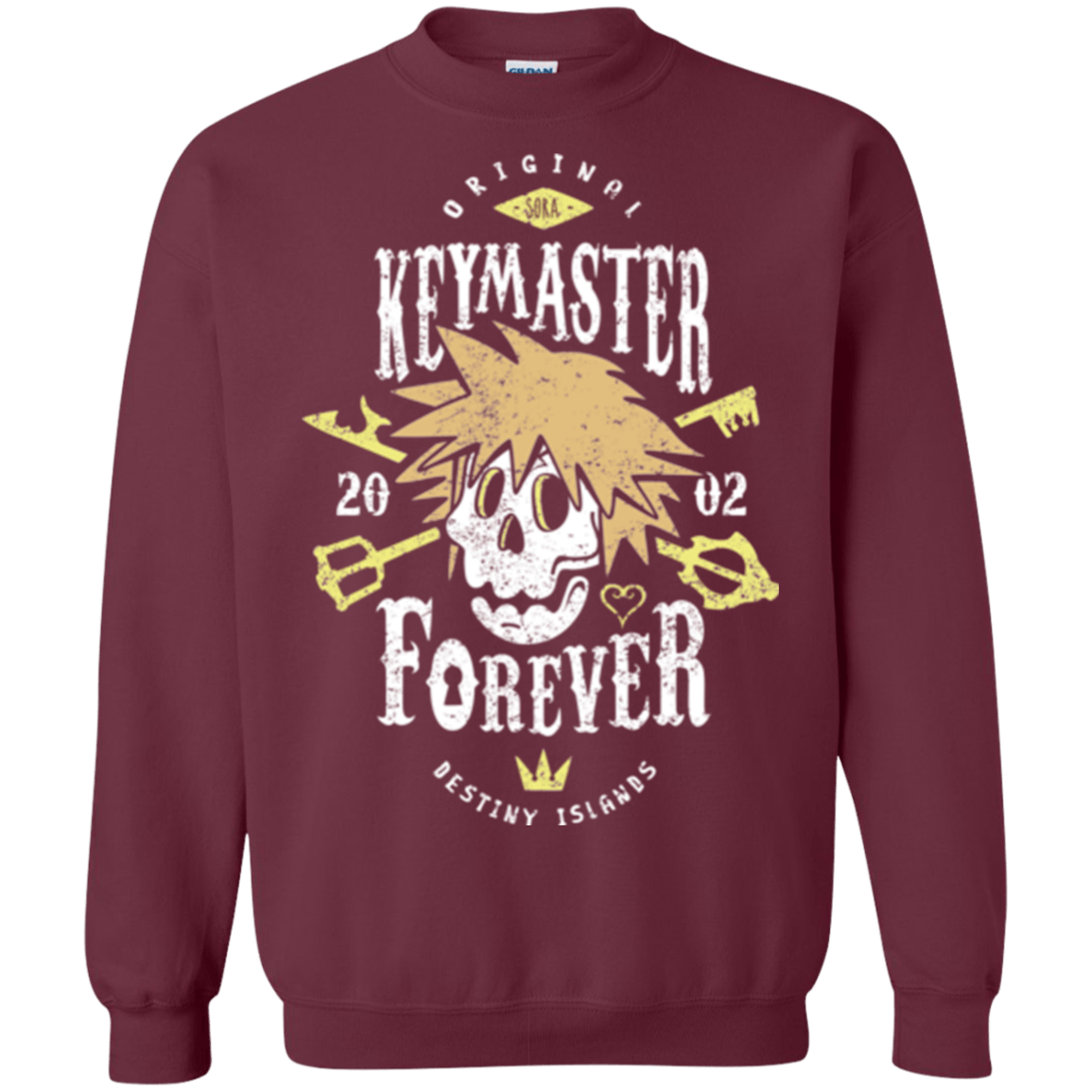 Sweatshirts Maroon / Small Keymaster Forever Crewneck Sweatshirt