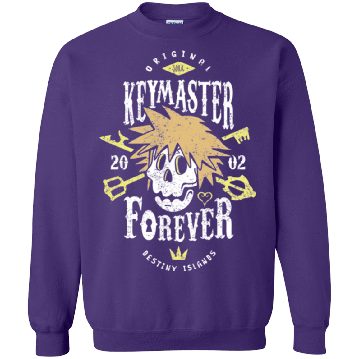 Sweatshirts Purple / Small Keymaster Forever Crewneck Sweatshirt