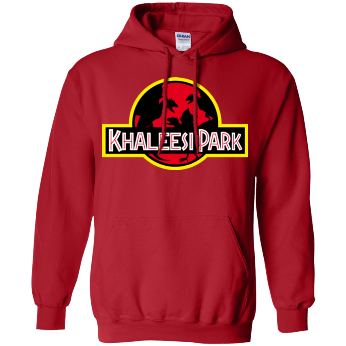 Sweatshirts Red / Small Khaleesi Park Pullover Hoodie