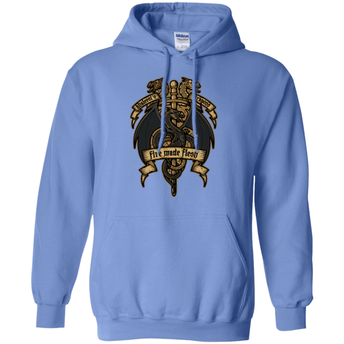 Sweatshirts Carolina Blue / Small KHALEESIS DRAGONS Pullover Hoodie