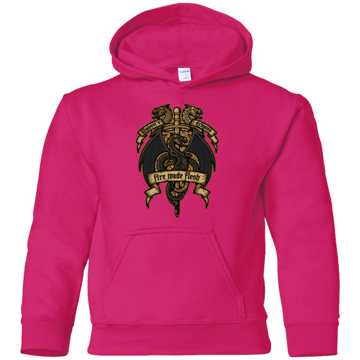 Sweatshirts Heliconia / YS KHALEESIS DRAGONS Youth Hoodie