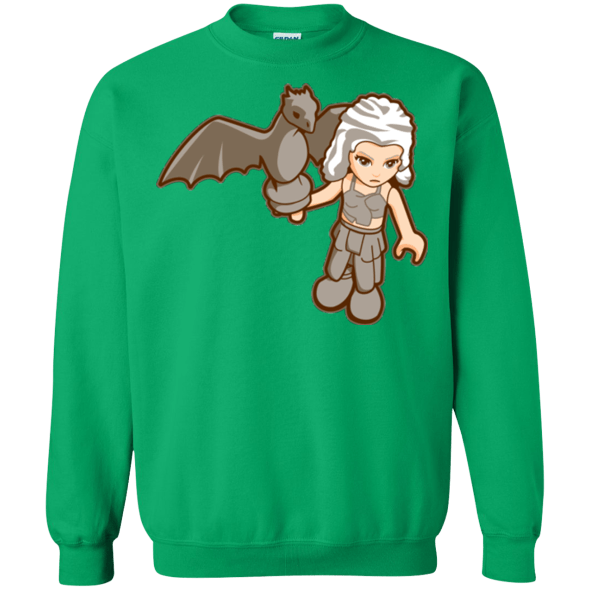 Sweatshirts Irish Green / Small Khalego Crewneck Sweatshirt