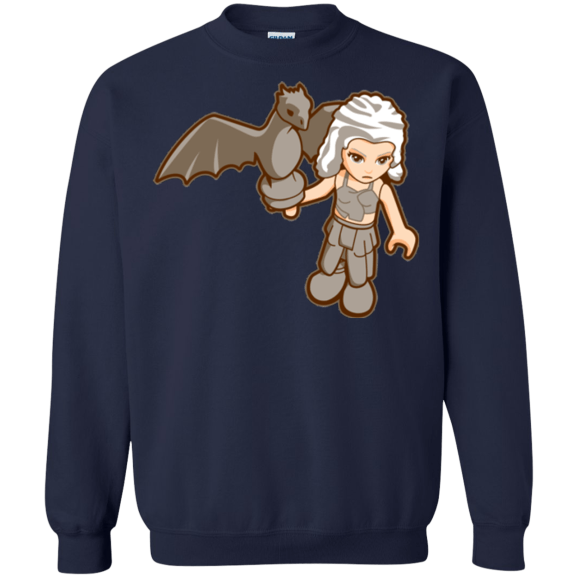 Sweatshirts Navy / Small Khalego Crewneck Sweatshirt