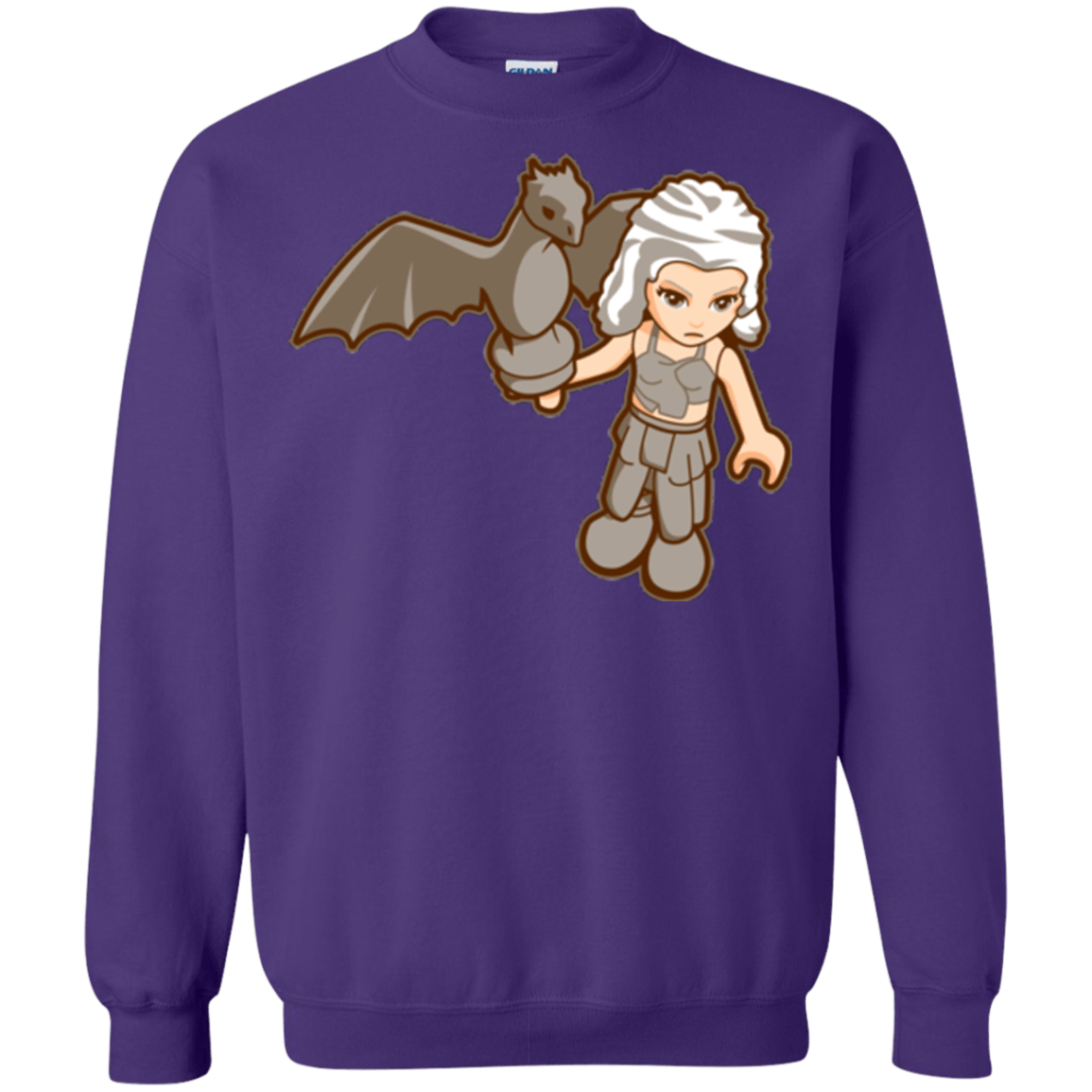 Sweatshirts Purple / Small Khalego Crewneck Sweatshirt