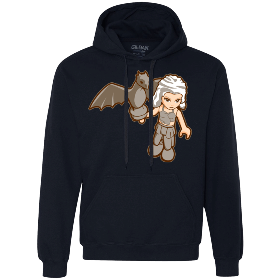 Sweatshirts Navy / Small Khalego Premium Fleece Hoodie