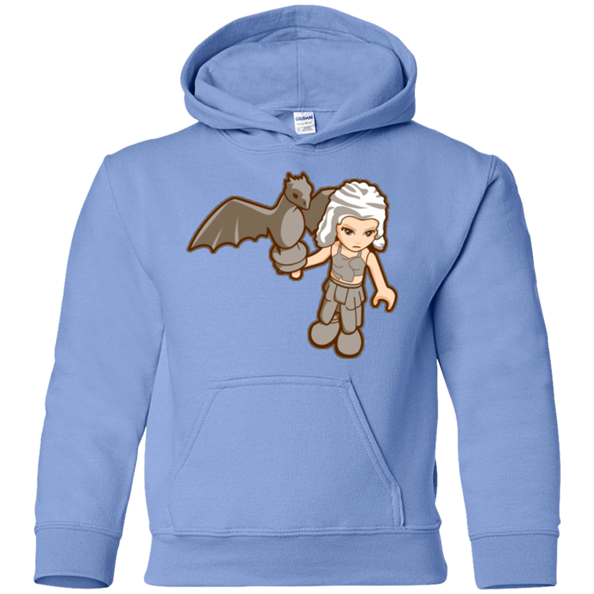 Sweatshirts Carolina Blue / YS Khalego Youth Hoodie