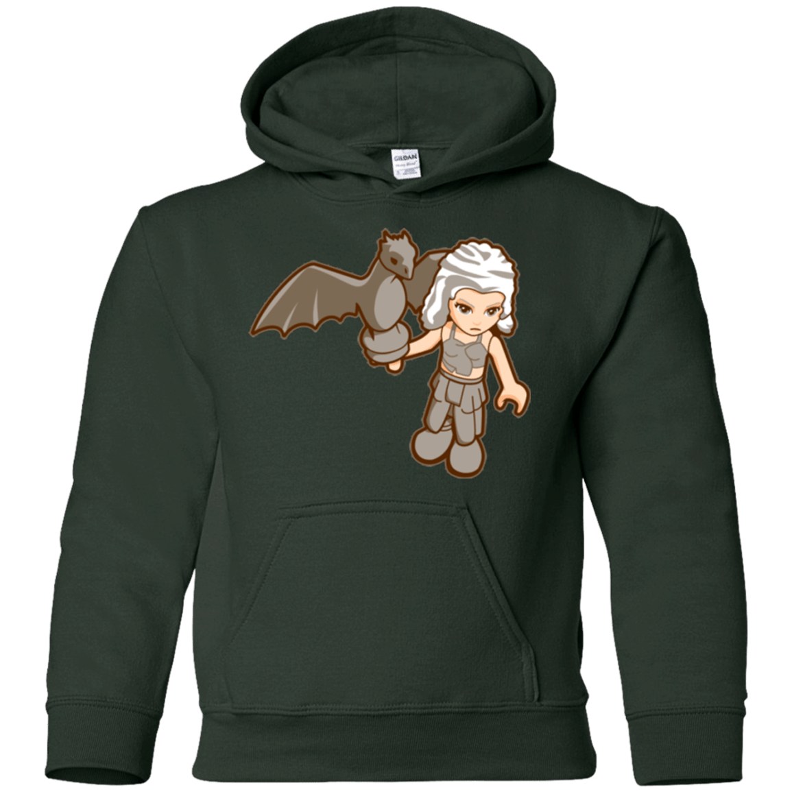 Sweatshirts Forest Green / YS Khalego Youth Hoodie