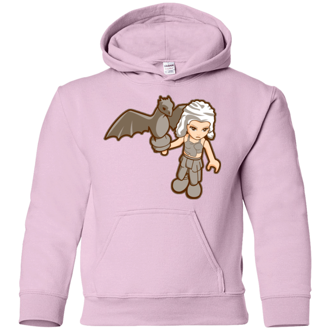 Sweatshirts Light Pink / YS Khalego Youth Hoodie