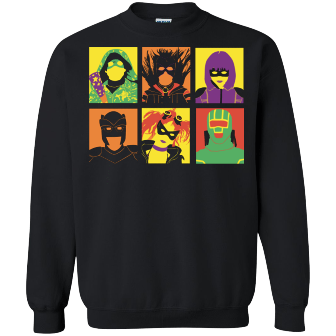 Kick Ass pop Crewneck Sweatshirt
