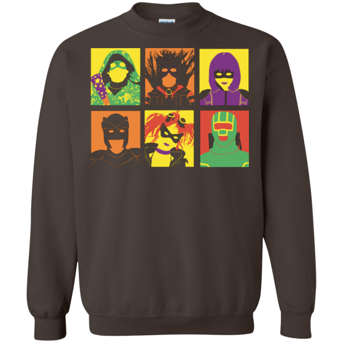 Kick Ass pop Crewneck Sweatshirt