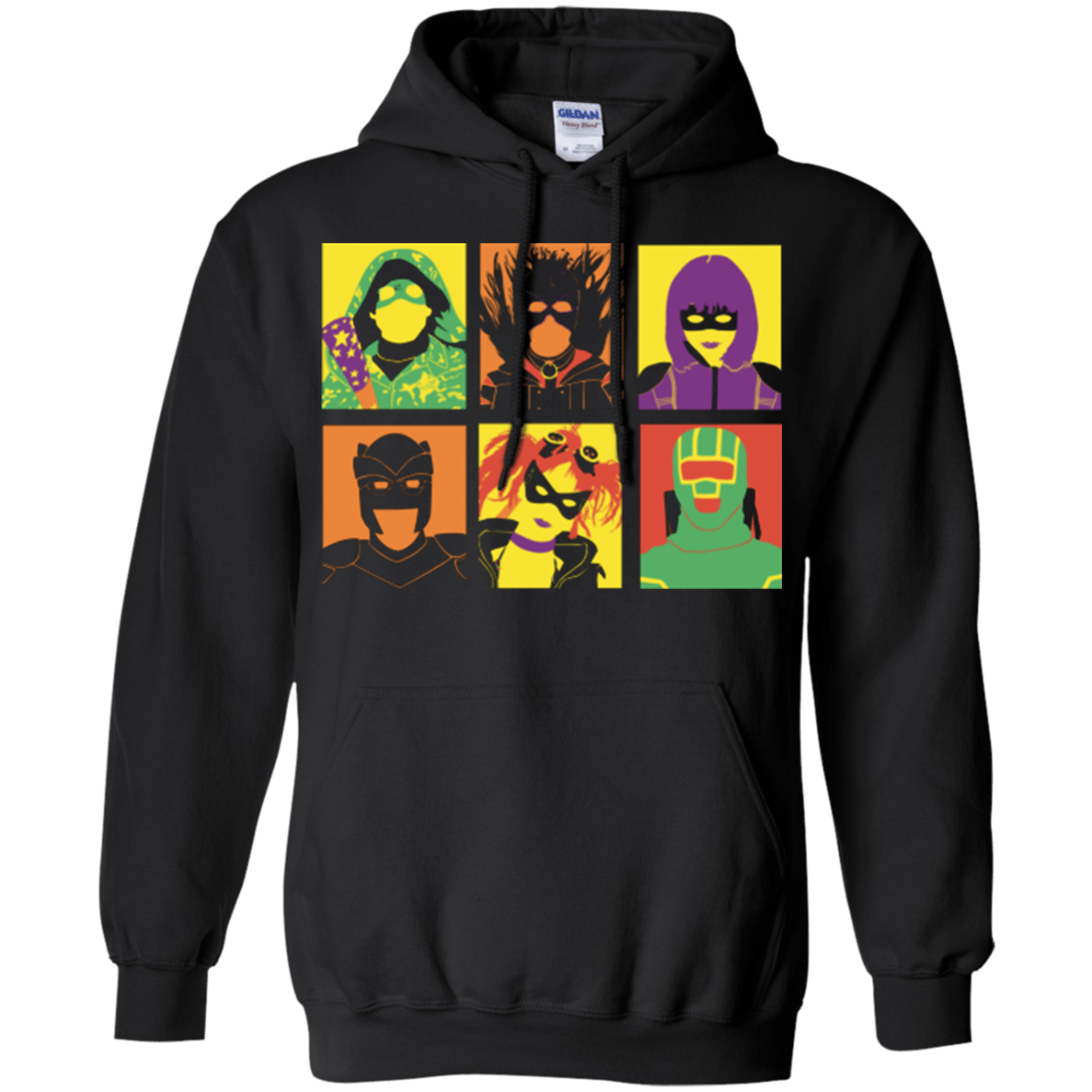 Kick Ass pop Pullover Hoodie