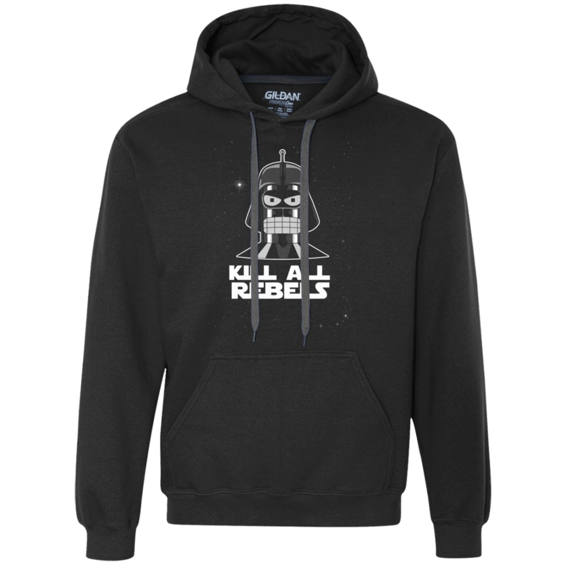 Sweatshirts Black / Small Kill all Rebels Premium Fleece Hoodie