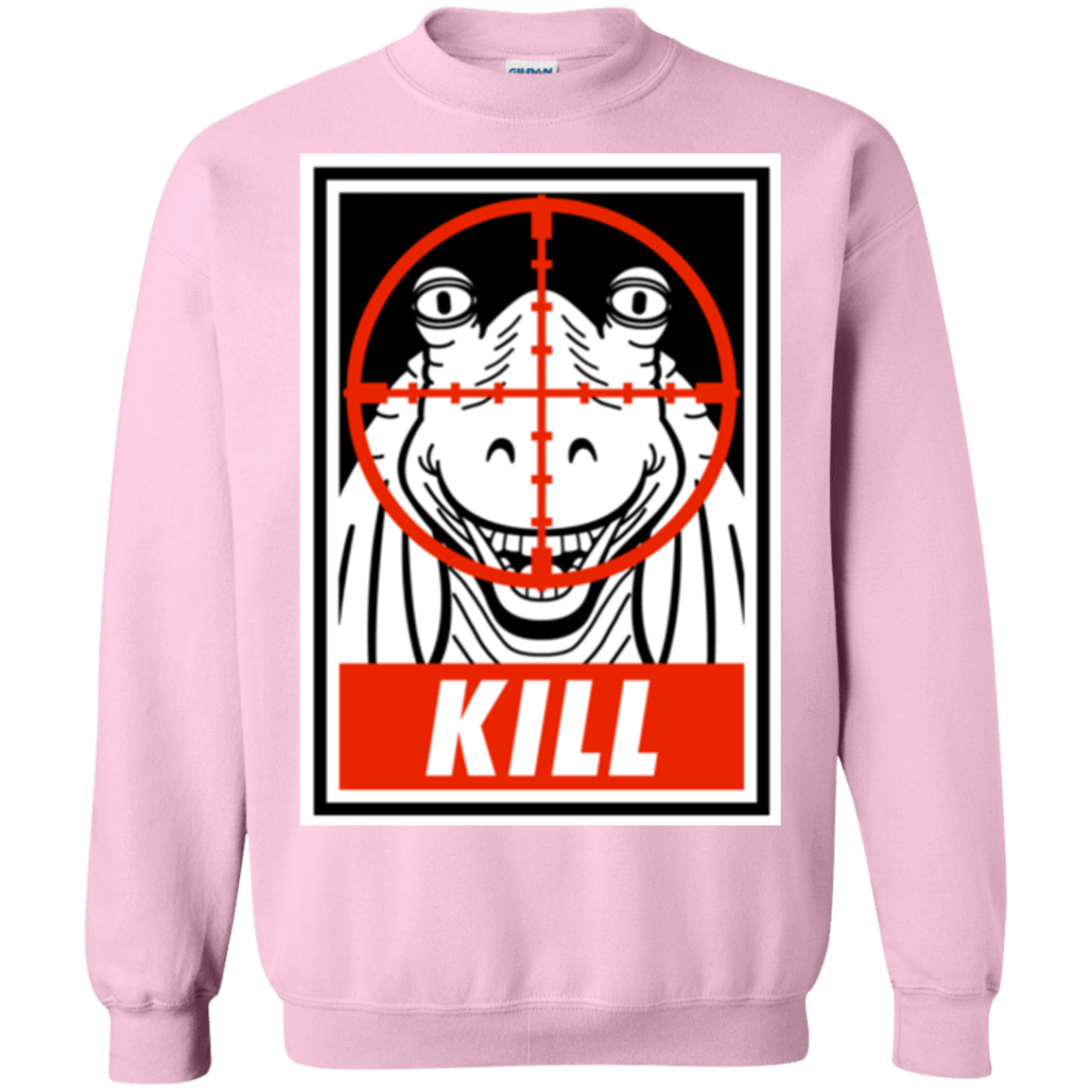 Sweatshirts Light Pink / Small Kill Crewneck Sweatshirt
