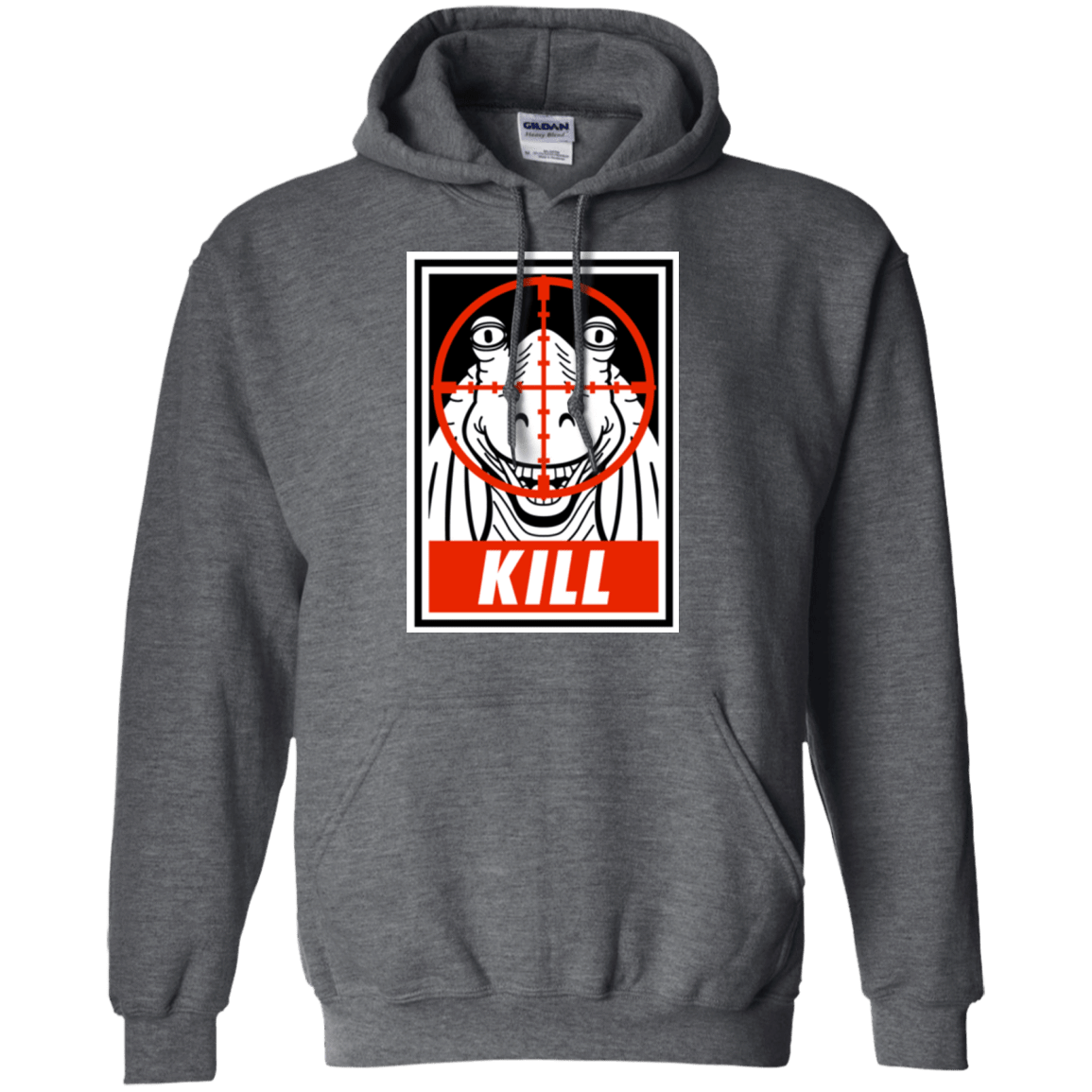 Sweatshirts Dark Heather / Small Kill Pullover Hoodie