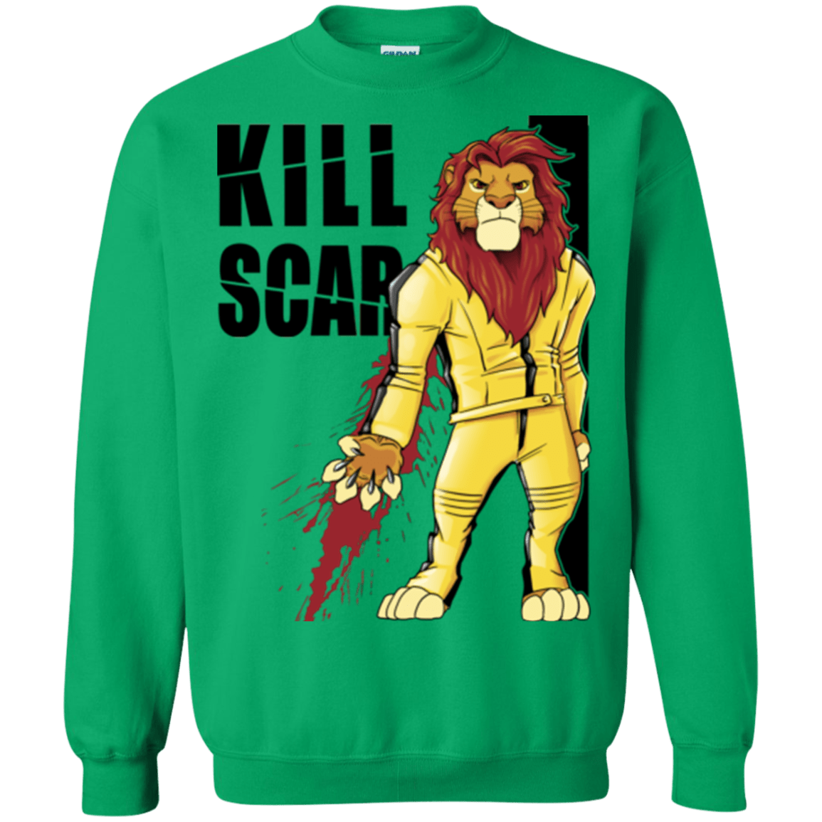 Sweatshirts Irish Green / Small Kill Scar Crewneck Sweatshirt