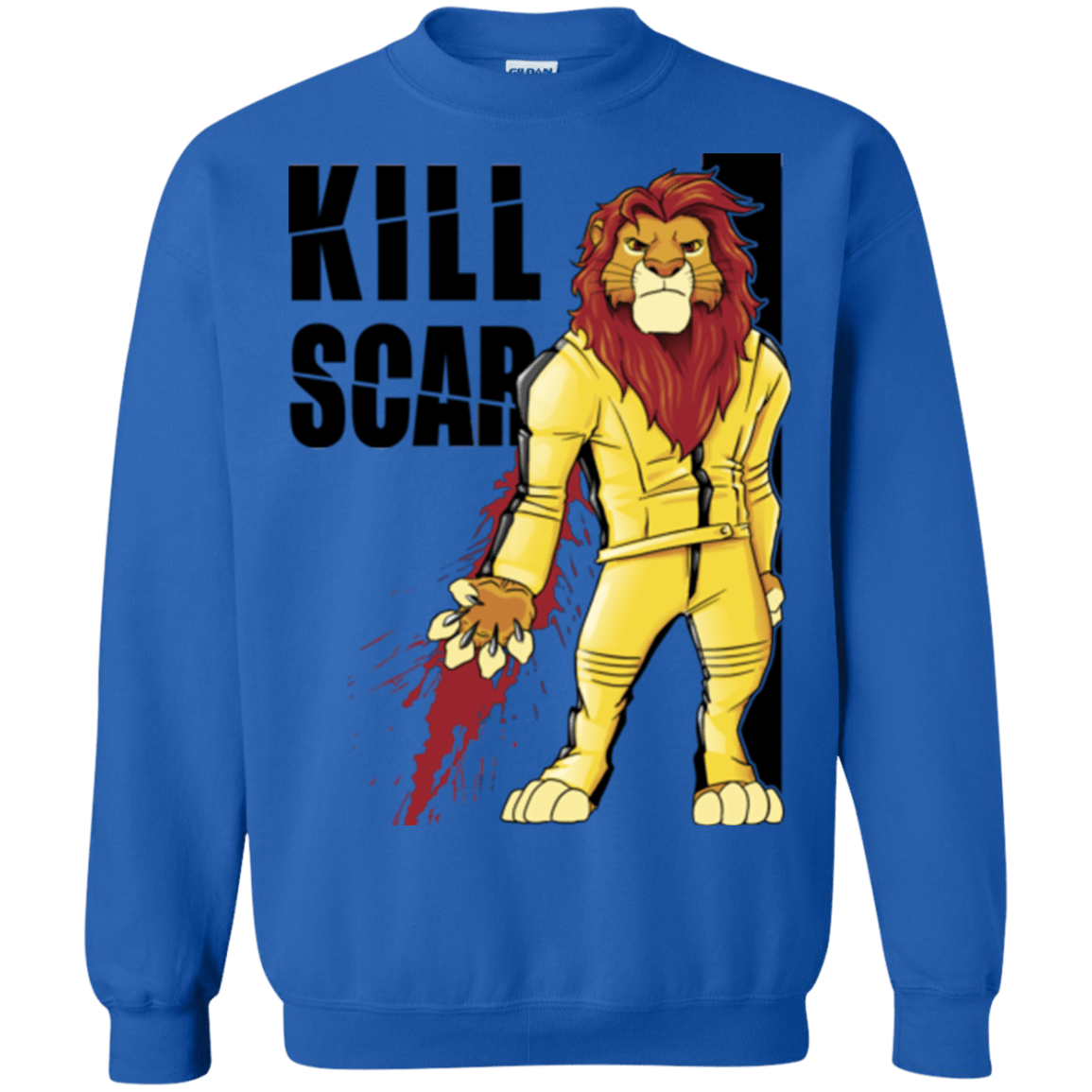 Sweatshirts Royal / Small Kill Scar Crewneck Sweatshirt
