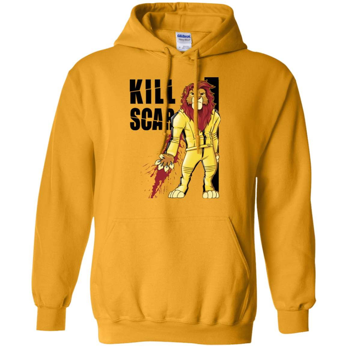 Sweatshirts Gold / Small Kill Scar Pullover Hoodie
