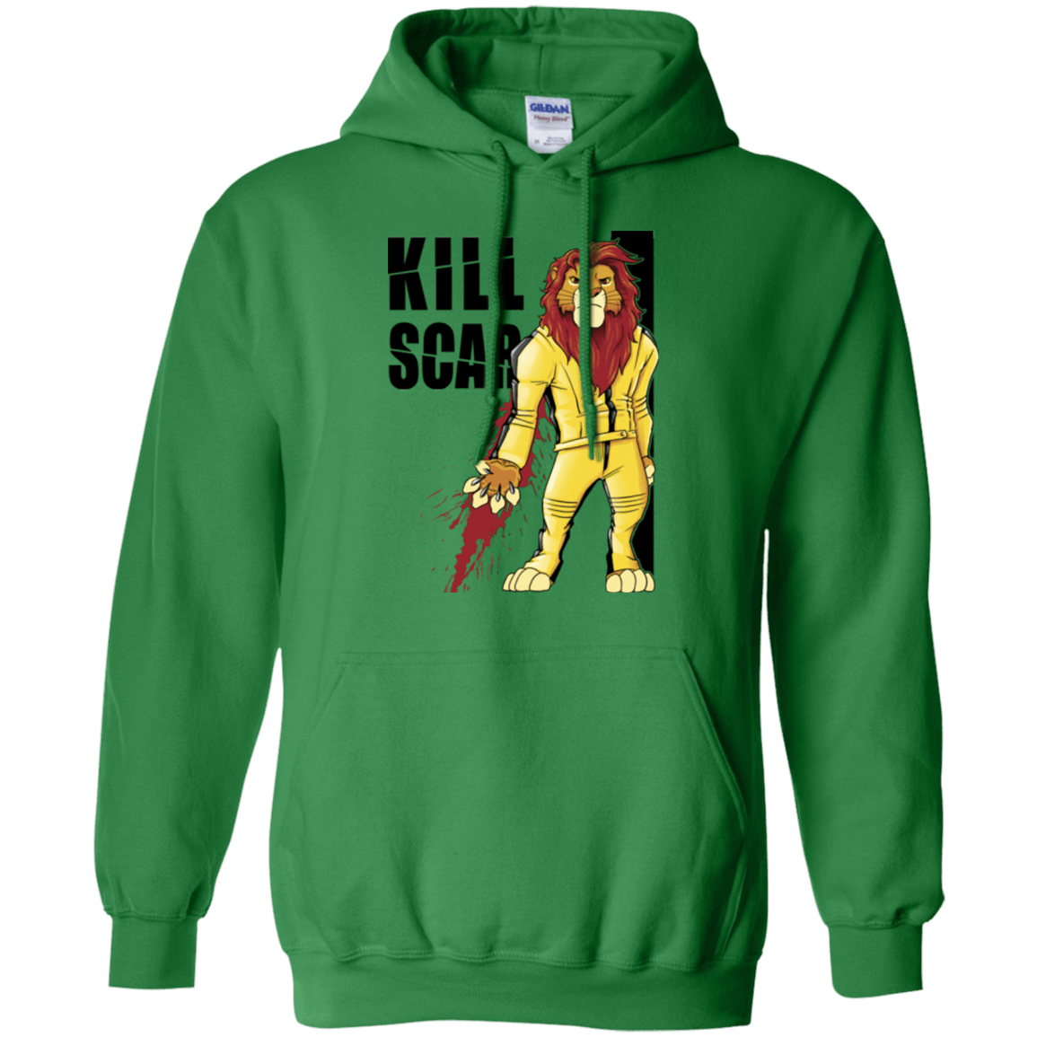 Sweatshirts Irish Green / Small Kill Scar Pullover Hoodie