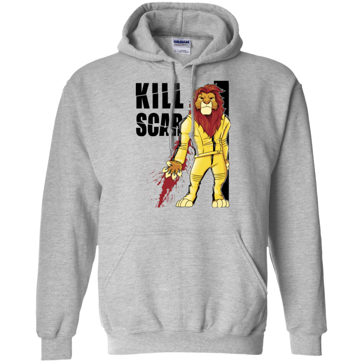 Sweatshirts Sport Grey / Small Kill Scar Pullover Hoodie