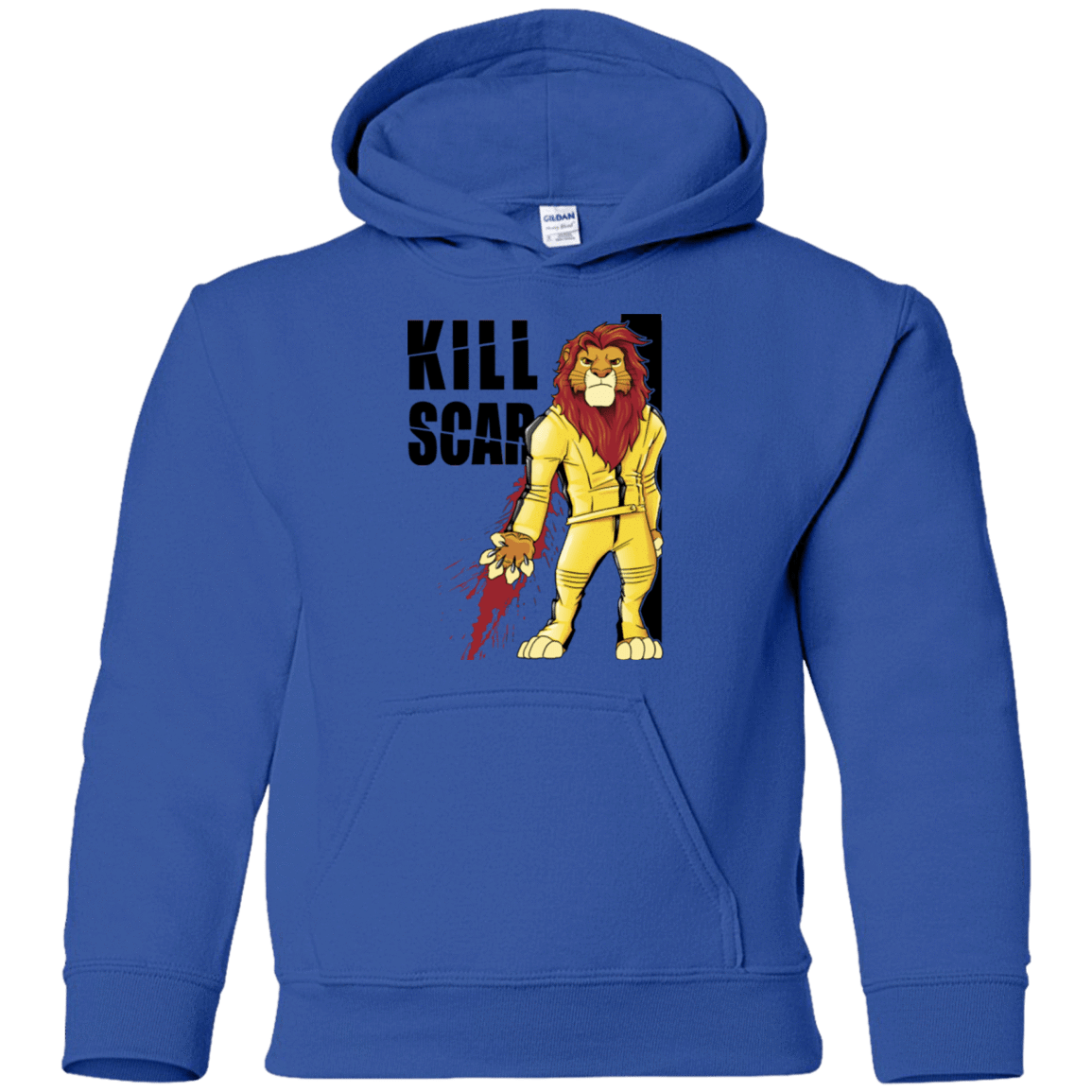 Sweatshirts Royal / YS Kill Scar Youth Hoodie
