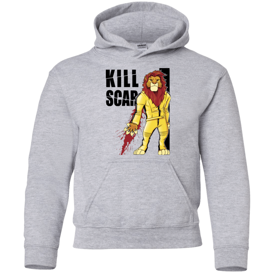 Sweatshirts Sport Grey / YS Kill Scar Youth Hoodie
