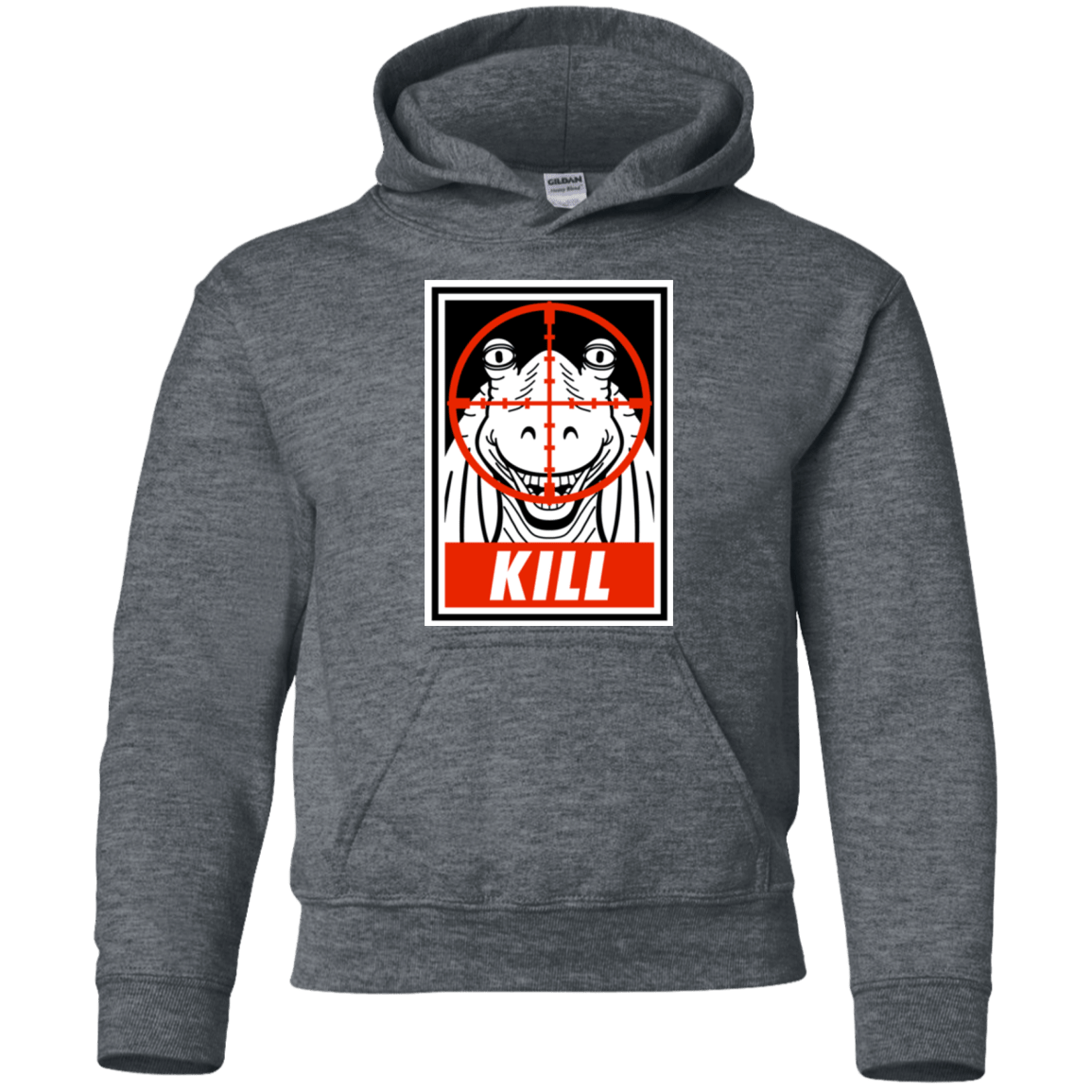 Sweatshirts Dark Heather / YS Kill Youth Hoodie