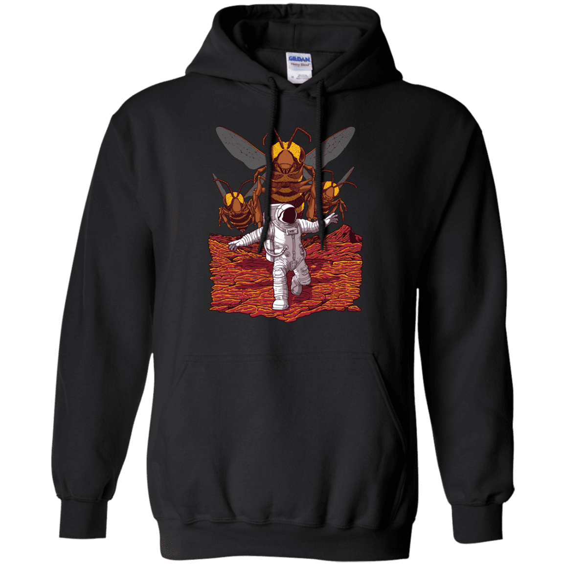 Sweatshirts Black / S Killer Bees on Mars Pullover Hoodie