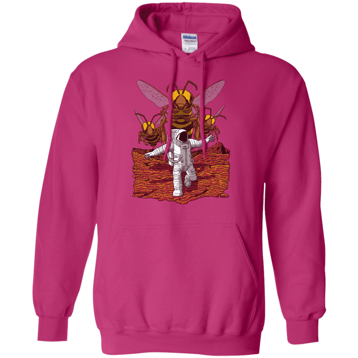Sweatshirts Heliconia / S Killer Bees on Mars Pullover Hoodie