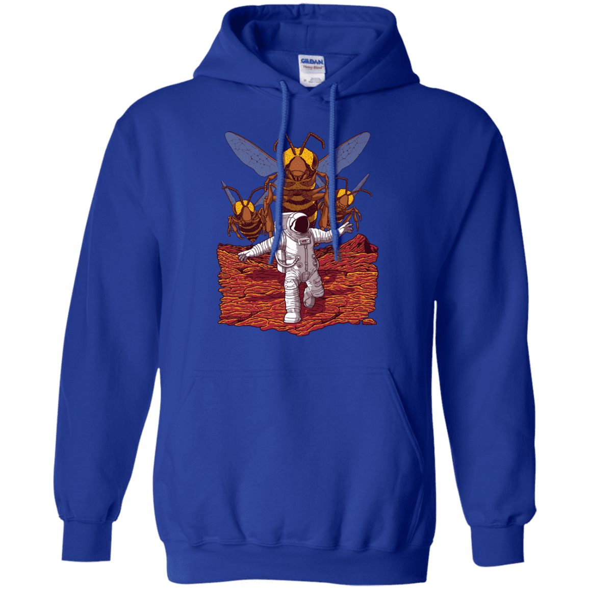 Sweatshirts Royal / S Killer Bees on Mars Pullover Hoodie