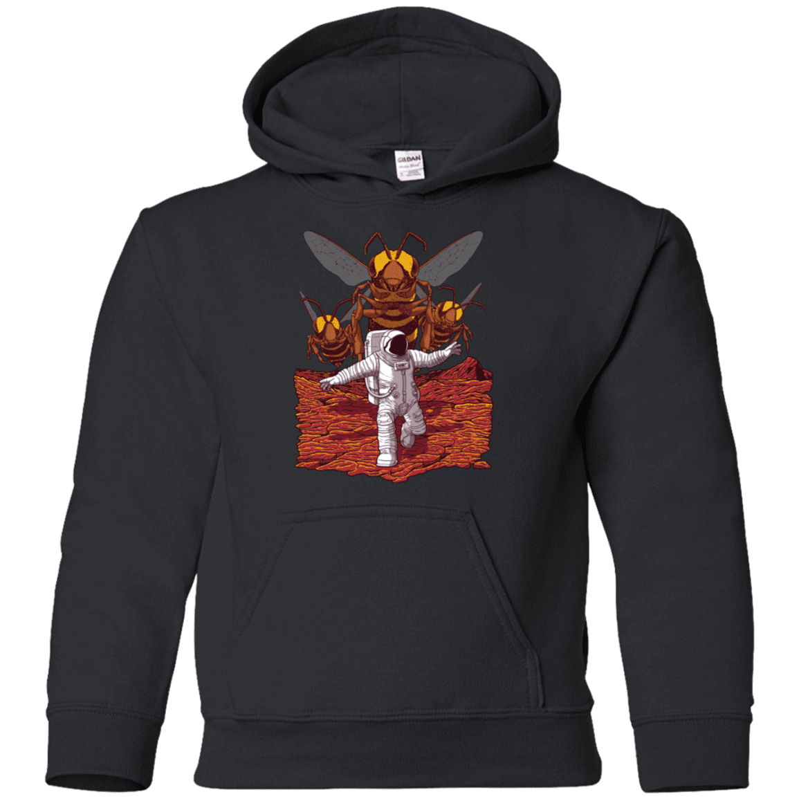 Sweatshirts Black / YS Killer Bees on Mars Youth Hoodie