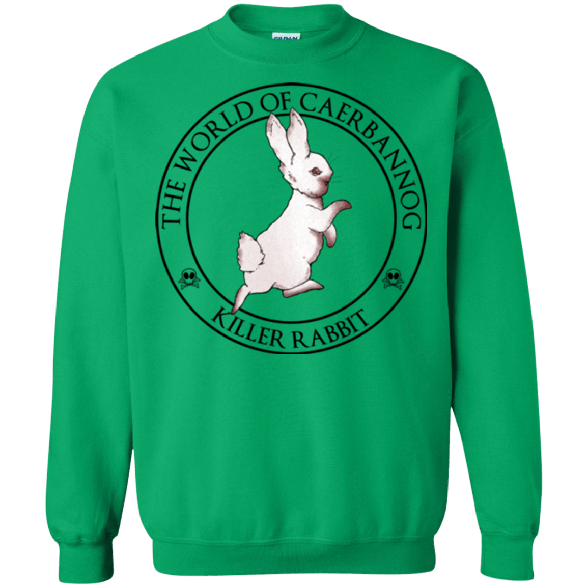 Sweatshirts Irish Green / Small Killer Bunny Crewneck Sweatshirt