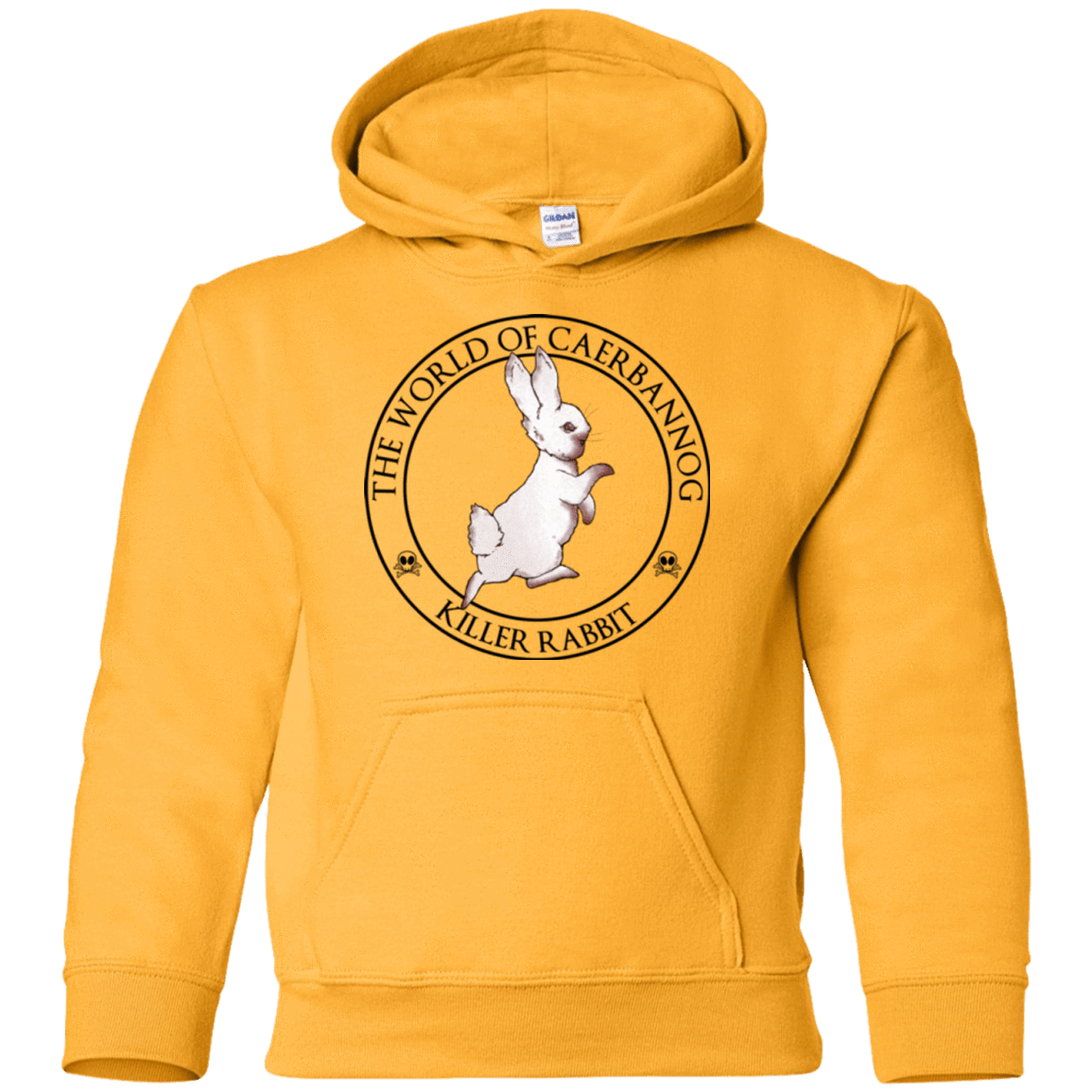 Sweatshirts Gold / YS Killer Bunny Youth Hoodie