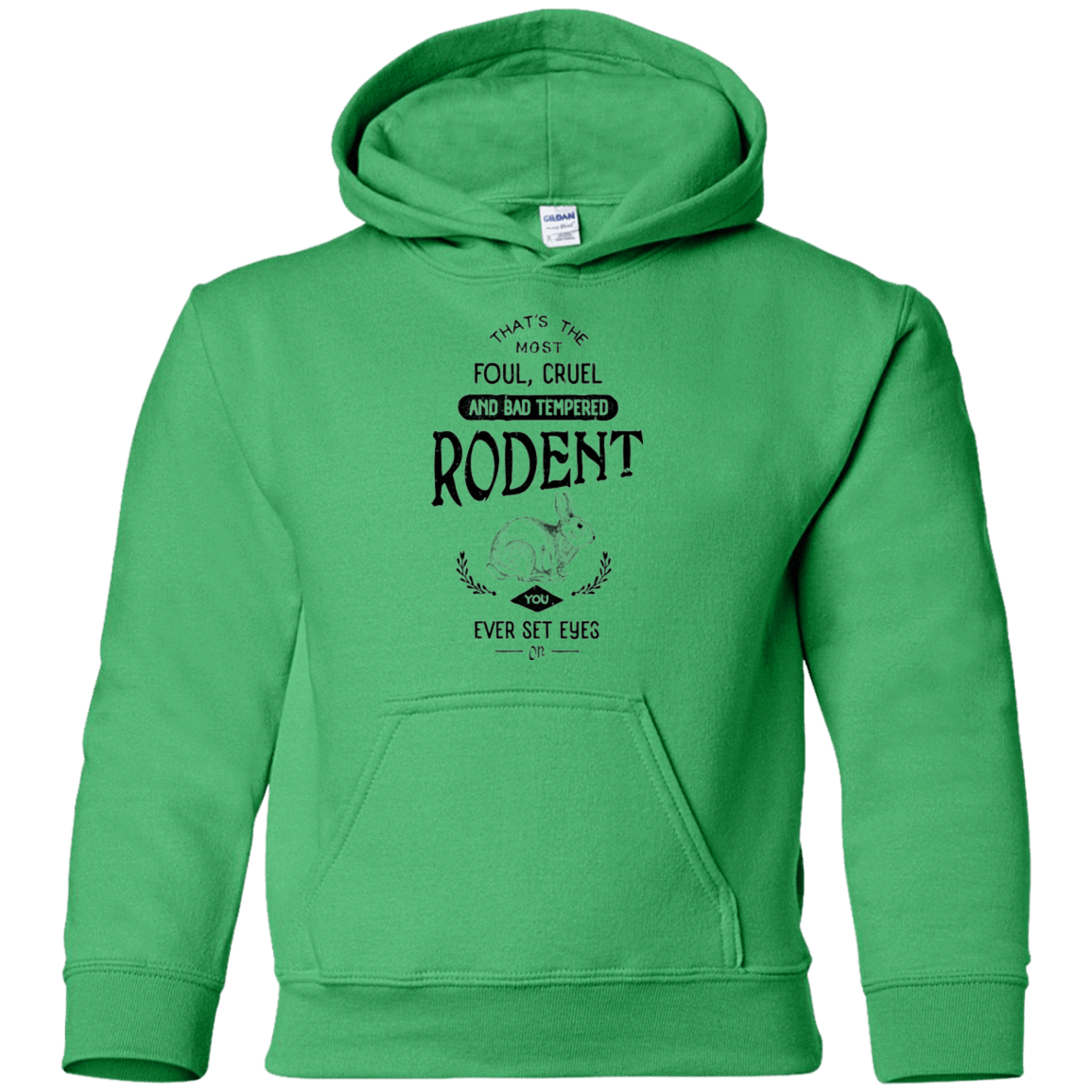 Sweatshirts Irish Green / YS Killer Bunny Youth Hoodie