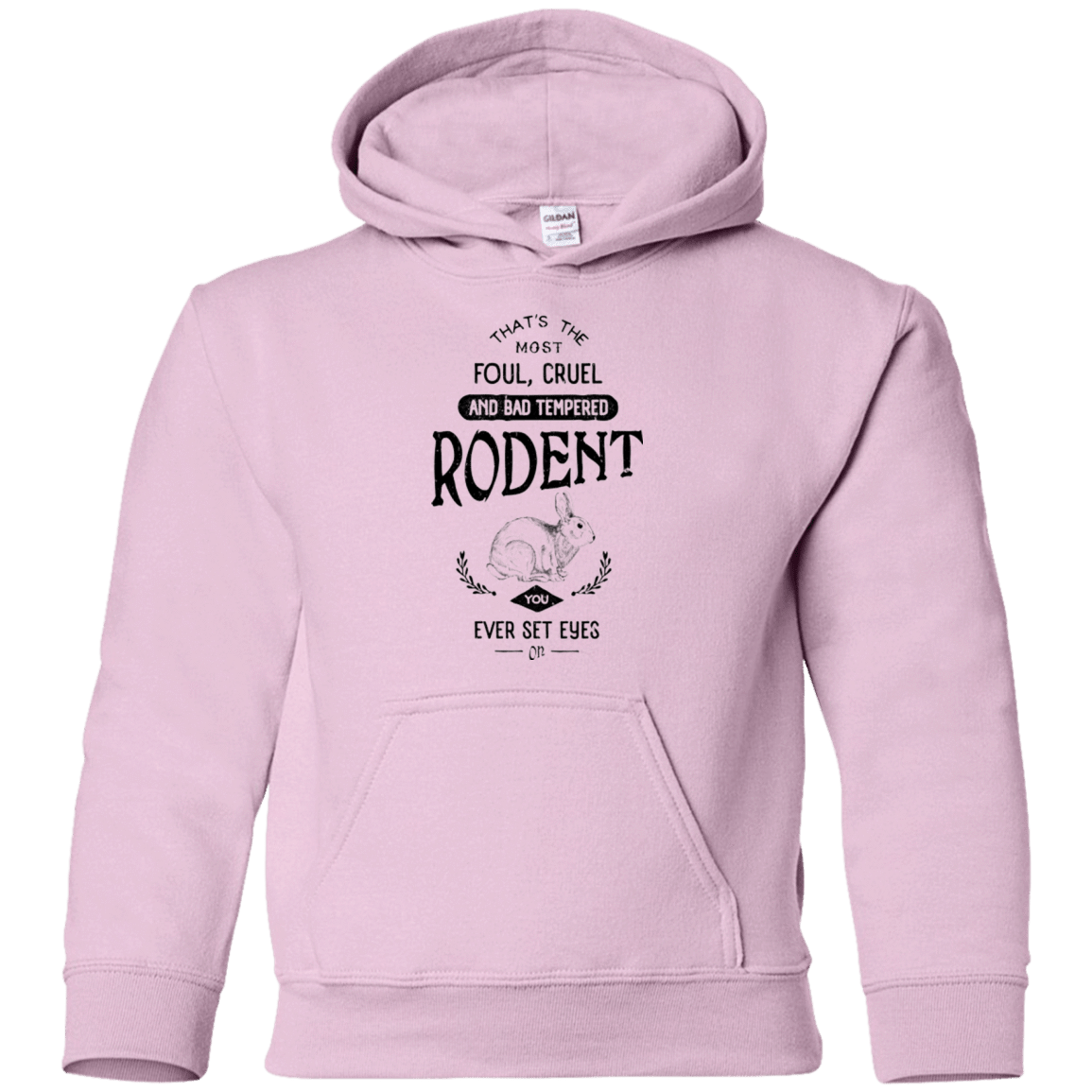 Sweatshirts Light Pink / YS Killer Bunny Youth Hoodie