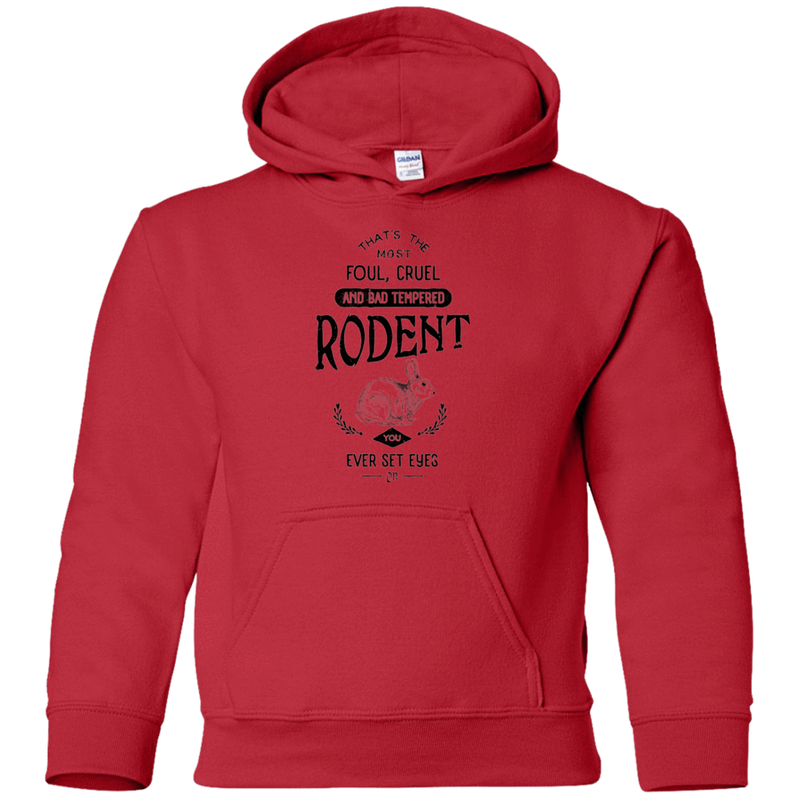 Sweatshirts Red / YS Killer Bunny Youth Hoodie