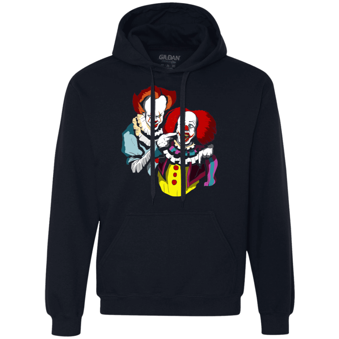 Sweatshirts Navy / S Killing Clown Premium Fleece Hoodie