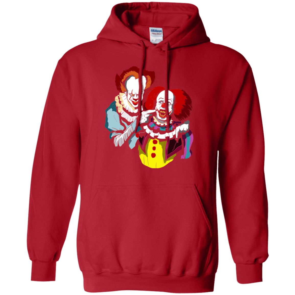 Sweatshirts Red / S Killing Clown Pullover Hoodie