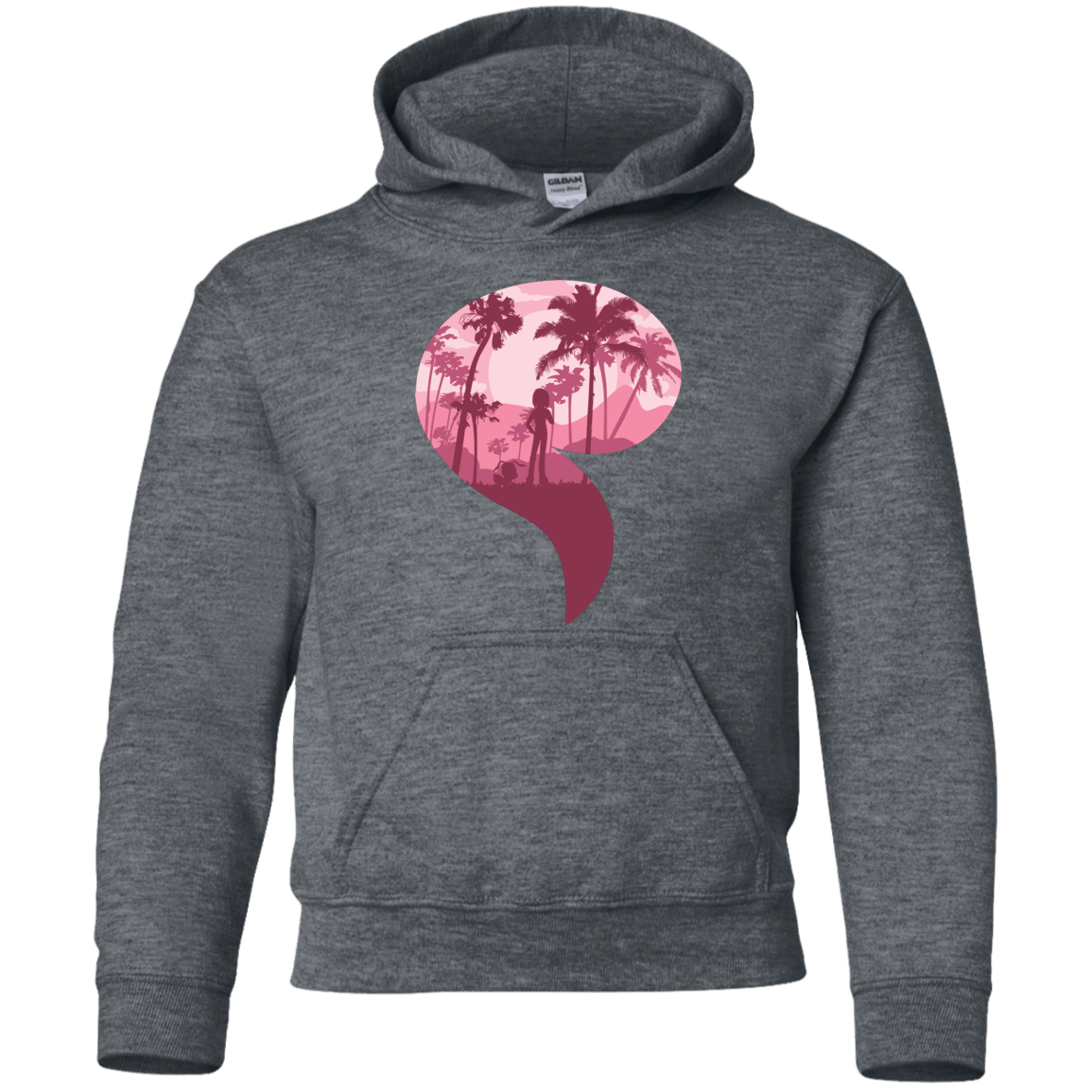 Sweatshirts Dark Heather / YS Kindness Youth Hoodie