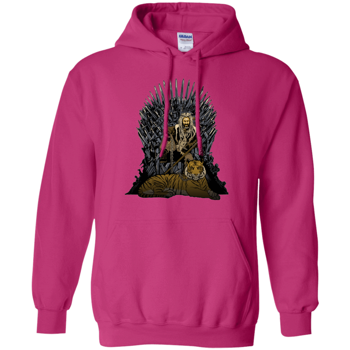 Sweatshirts Heliconia / Small King and Tiger Pullover Hoodie