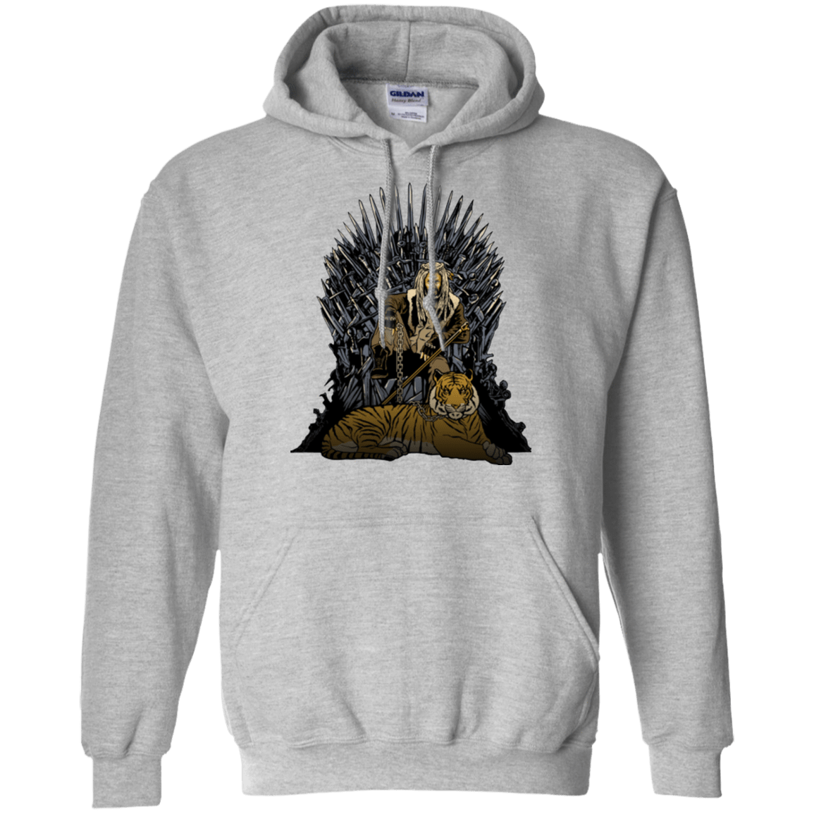 Sweatshirts Sport Grey / Small King and Tiger Pullover Hoodie
