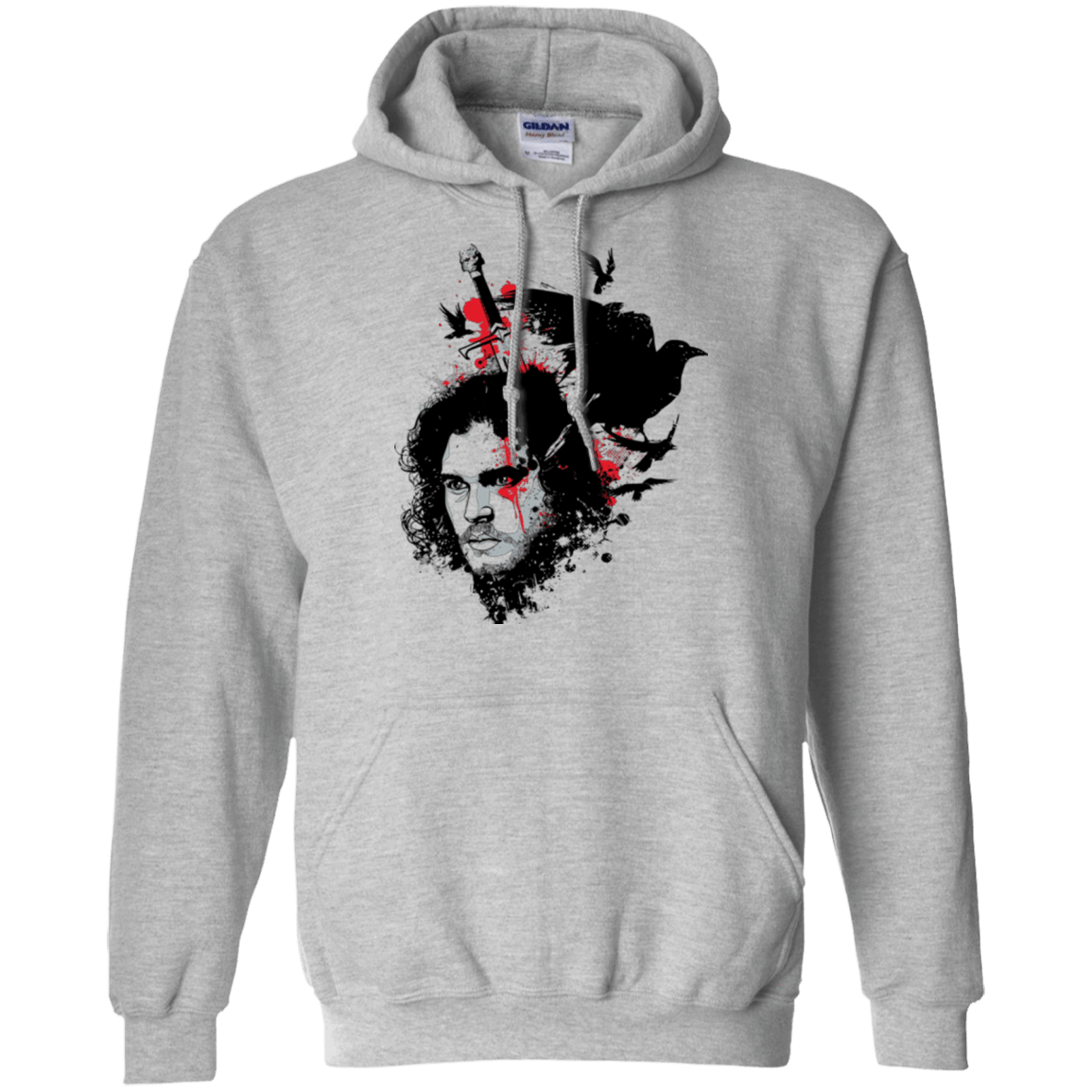 Sweatshirts Sport Grey / Small KING IN THE NORTH Pullover Hoodie
