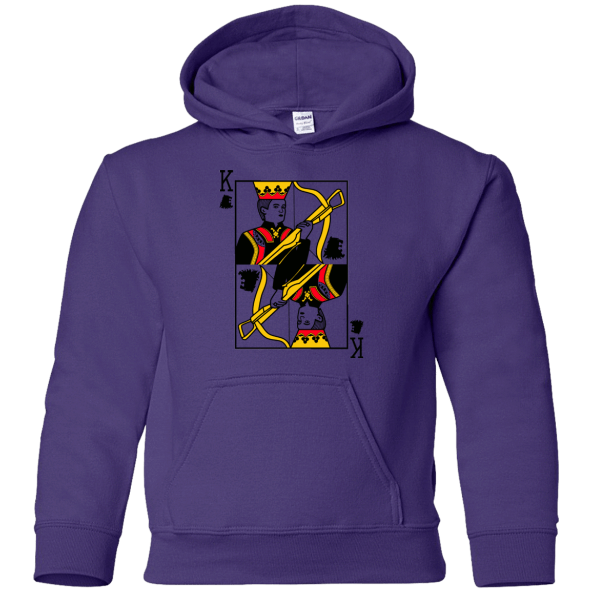 Sweatshirts Purple / YS King Joffrey Youth Hoodie