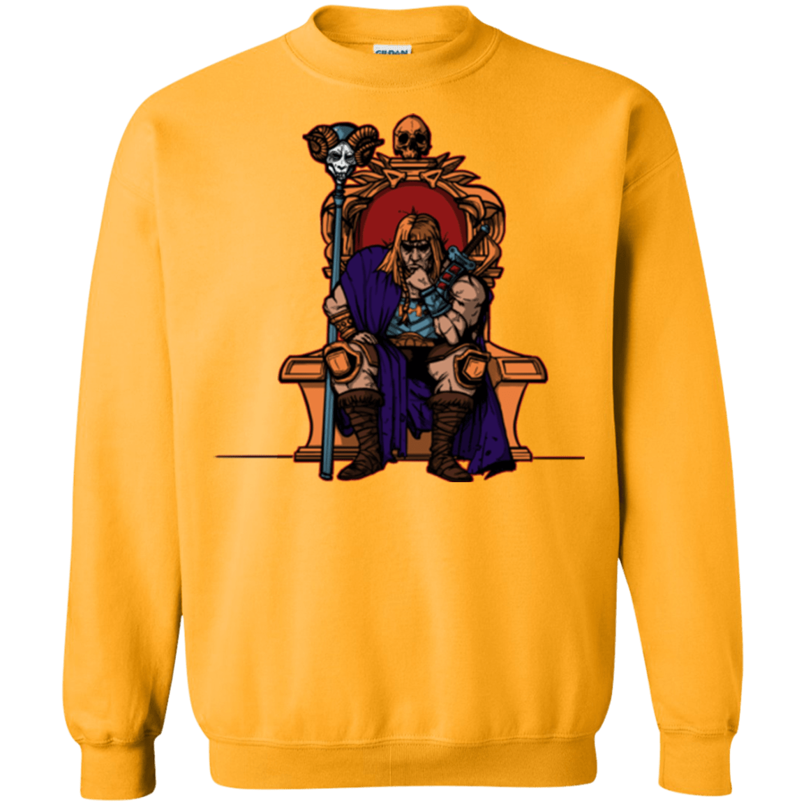 Sweatshirts Gold / S King Of Eternia Crewneck Sweatshirt