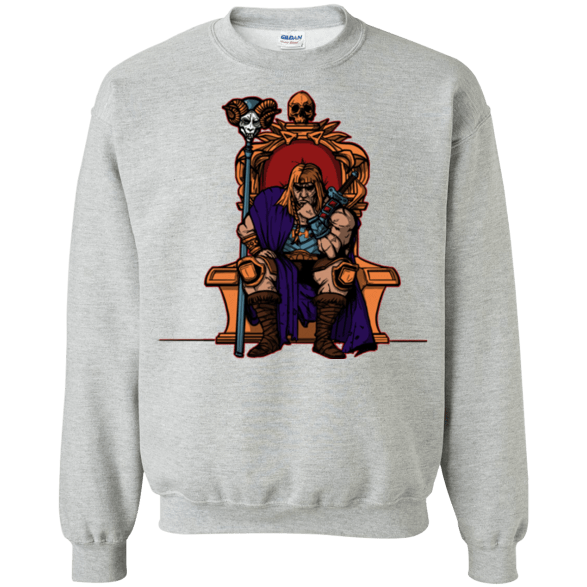Sweatshirts Sport Grey / S King Of Eternia Crewneck Sweatshirt