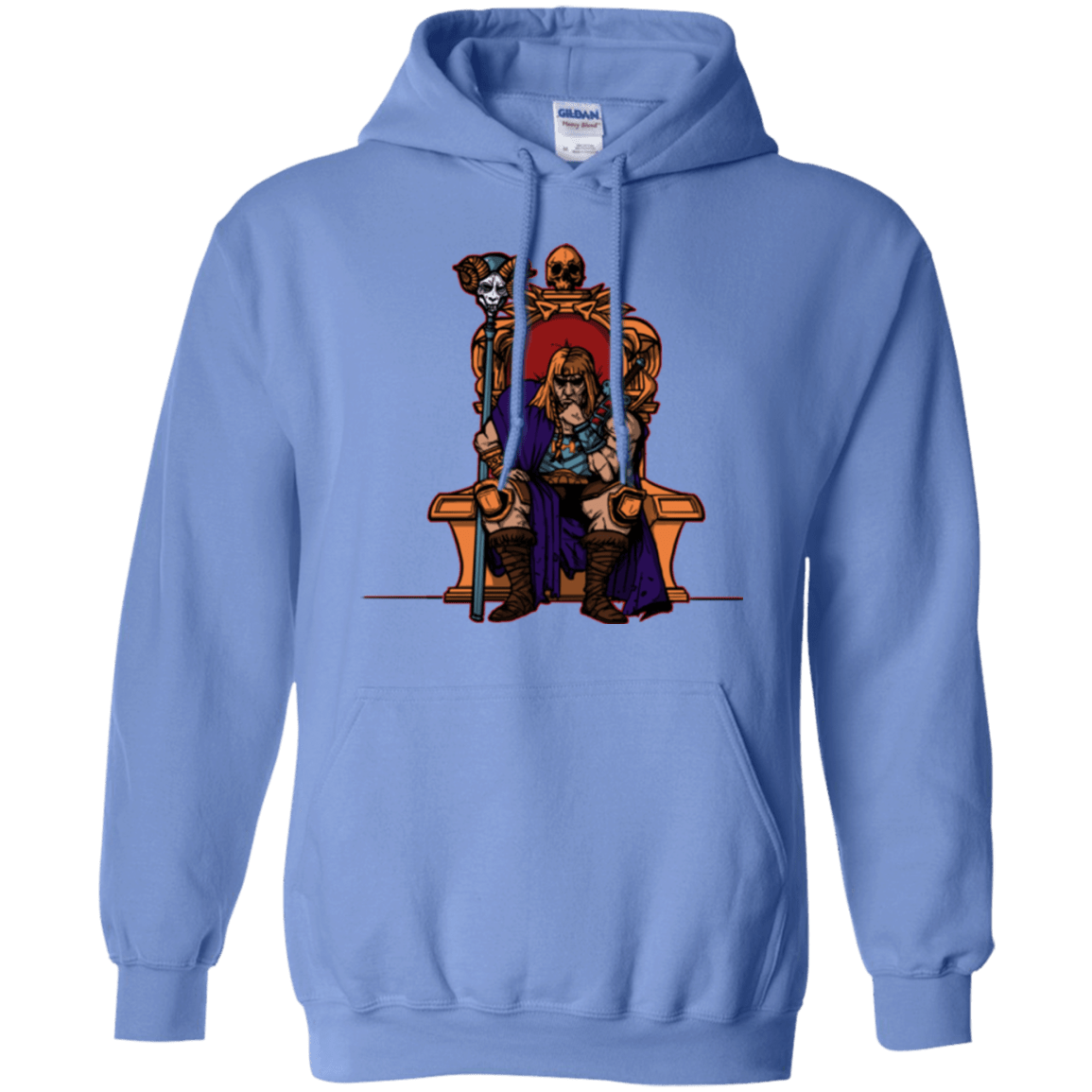 Sweatshirts Carolina Blue / S King Of Eternia Pullover Hoodie